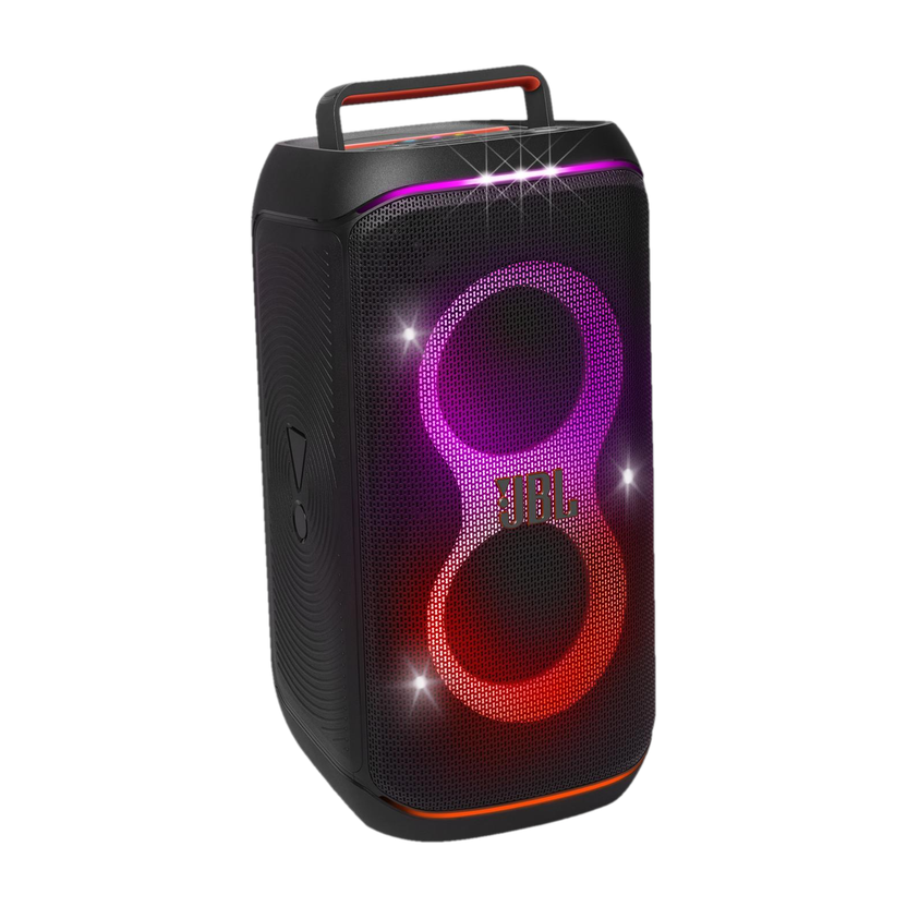 JBL Partybox 120, AI Sound Boost, Futuristic Light Show, Upto 12Hrs Playtime 160 W Bluetooth Party Speaker(Dark black, Stereo Channel)