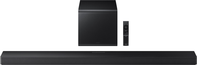 Samsung Soundbar with Wireless Dolby Atmos 345 W Bluetooth Soundbar(Titan Black, 3.1.2 Channel)