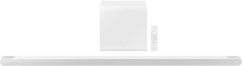 Samsung Samsung HW-S801B/XL Ultra Slim Wireless Dolby Digital Plus, Active Voice Amplifier 330 W Bluetooth Soundbar(White, 3.1.2 Channel) - Flipkart Deal