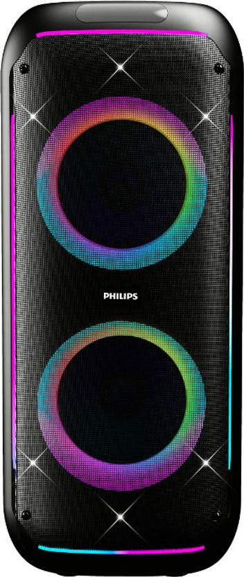 PHILIPS TAX4910/94 120 W Bluetooth Party Speaker(Deep Black, Stereo Channel)