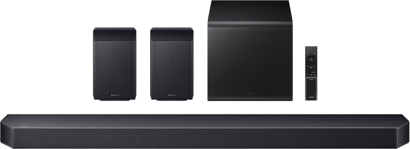 Samsung HW-Q930H/XL 580W 9.1.4ch Wireless Atmos Surround Soundbar 580 W Bluetooth Soundbar(Titan Black, 9.1.4 Channel)