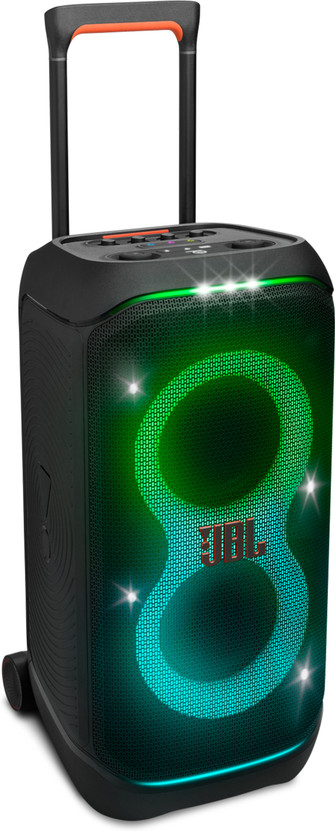 JBL Partybox 320, AI Sound Boost, Futuristic Light Show,Upto 18Hrs play time 240 W Bluetooth Party Speaker(Black, Stereo Channel)