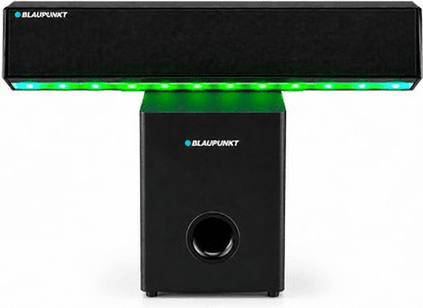 Blaupunkt SBW NEW YORK 20 2.1 CH 120W Soundbar I HDMI-ARC I BT I AUX I Remote Control 120 W Bluetooth Home Audio Speaker(Black, 2.1 Channel)