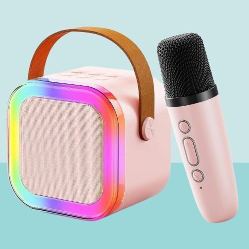 SGM SGM New Mini Karaoke Bluetooth Speaker| with Microphone | Kids Music Singing 5.6 W Bluetooth Home Audio Speaker(Multicolor, 5.1 Channel) - Flipkart Deal