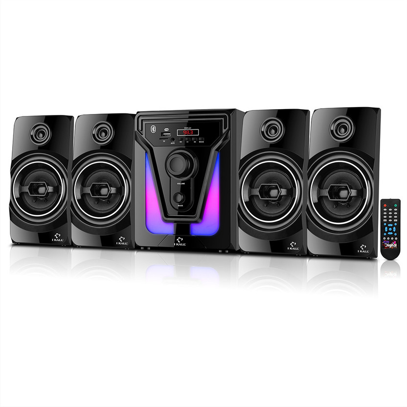 I Kall IK404 Plus 60 W Bluetooth Home Audio Speaker(Black, 4.1 Channel)