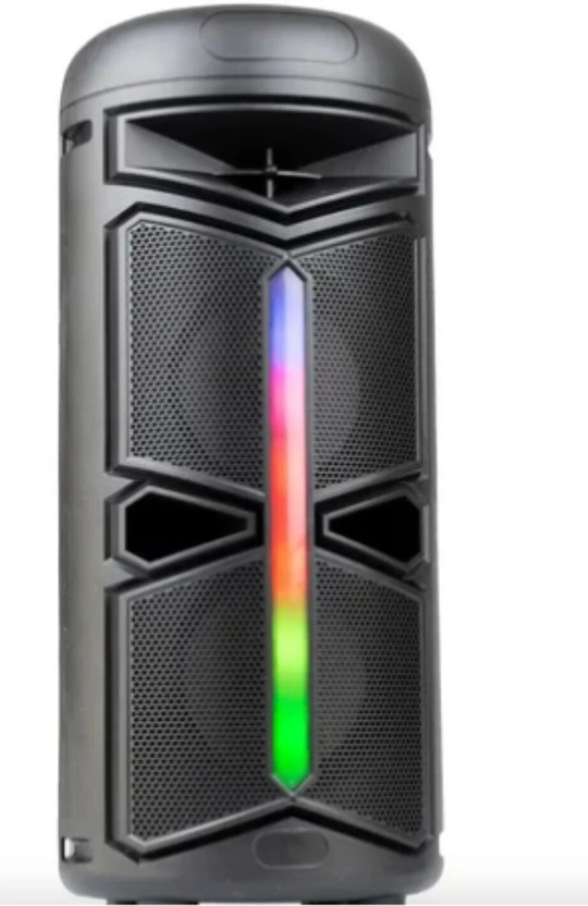 DRUMSTONE Karaoke Tower Speaker with Wireless Mic | Deep Audio Output 25 W Bluetooth Home Audio Speaker(Multicolor, 4.2 Channel)