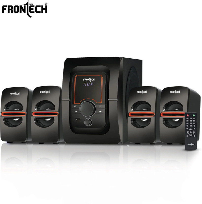 Frontech Frontech SW-0152 4.1 Channel System Multimedia Speaker 70 W Bluetooth Home Audio Speaker(Black, 4.1 Channel) - Flipkart Deal