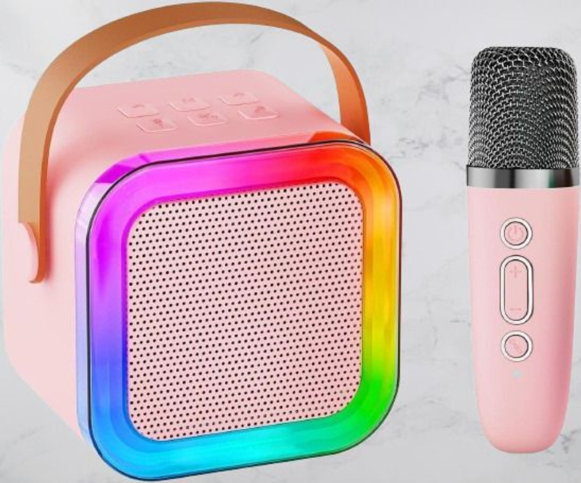 Xo professional New Mini Karaoke Bluetooth Speaker|with Microphone | Kids Music Singing 5.6 W Bluetooth Home Audio Speaker(Multicolor, 5.1 Channel)