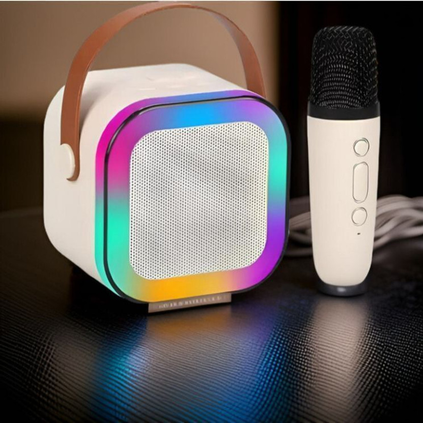 Raptor Raptor Karaoke Speaker K12: Party POP Wireless Bluetooth Speaker with Mic, RGB 649 10 W Bluetooth Home Audio Speaker(Multicolor, 4.1 Channel) - Flipkart Deal