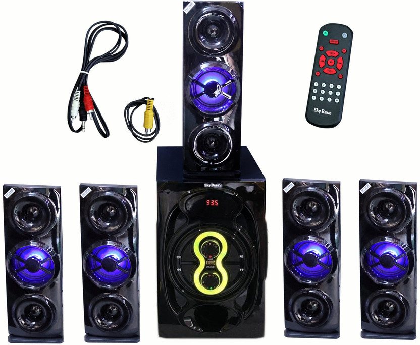 SKYBASE Cobra-2 9500 W Bluetooth Home Theatre(Black, 5.1 Channel)