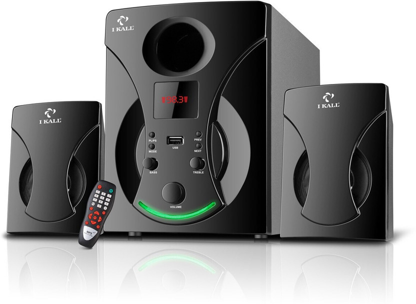 I Kall IK22 Real 40 W Bluetooth Home Theatre(Black, 2.1 Channel)