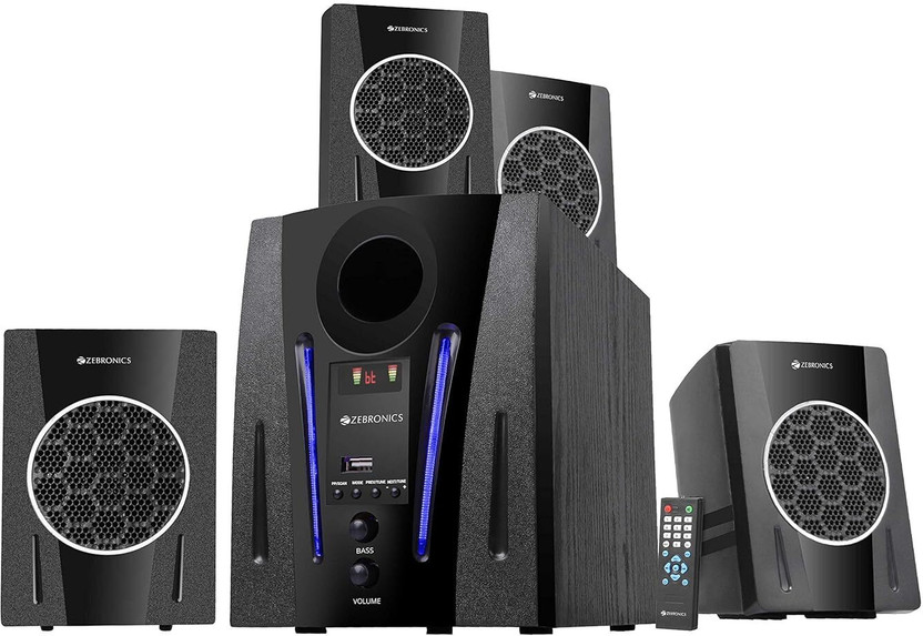 ZEBRONICS ZEB-2750 60 W Bluetooth Home Theatre(Black, 4.1 Channel)