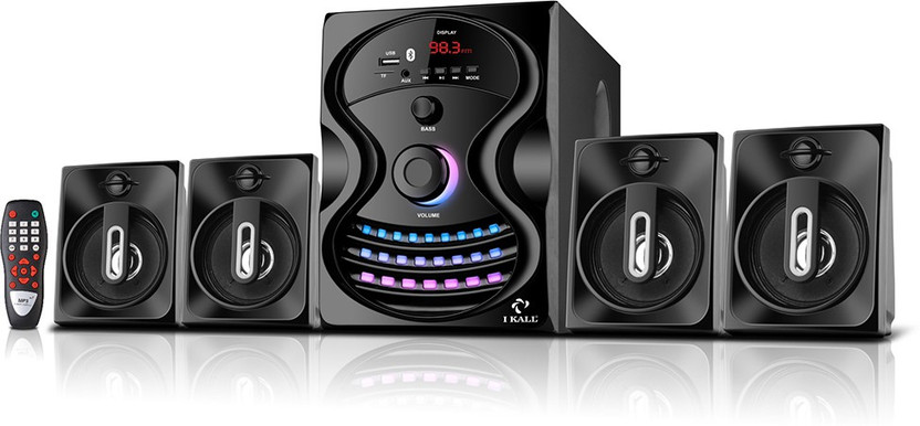 I Kall IK202 60 W Bluetooth Home Theatre(Black, 4.1 Channel)