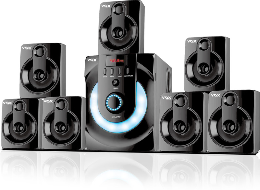 Vox V7171 Real 7.1 with 90 W Bluetooth Home Theatre(Black, 7.1 Channel)