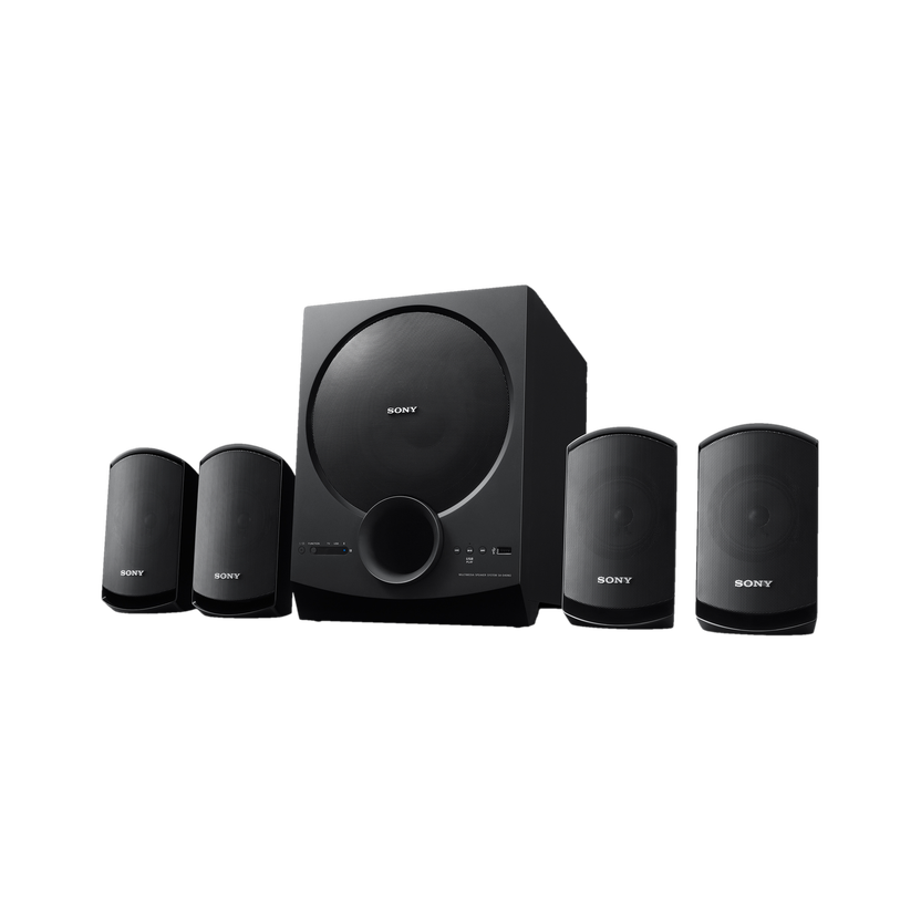 SONY New SA-D40M2 All In One 4.1ch Home Theatre system with Powerful Subwoofer 100 W Bluetooth Home Theatre(Black, 4.1 Channel)