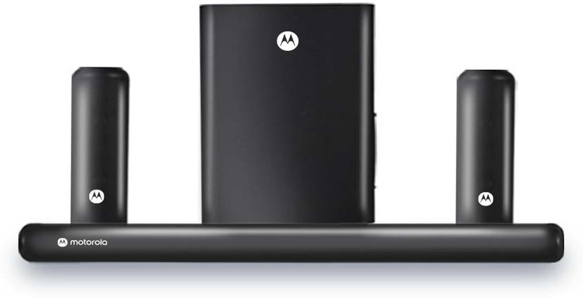 MOTOROLA AmphisoundX Vibe Dolby Digital 500 W Bluetooth Soundbar(Black, 5.1 Channel)