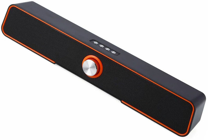 Techpunch Techpunch Portable Home TV Soundbar 10W Dynamic Thunder Sound, 2400mAh Battery,Soundbar 10 W Bluetooth Soundbar(Black, Stereo Channel) - Flipkart Deal