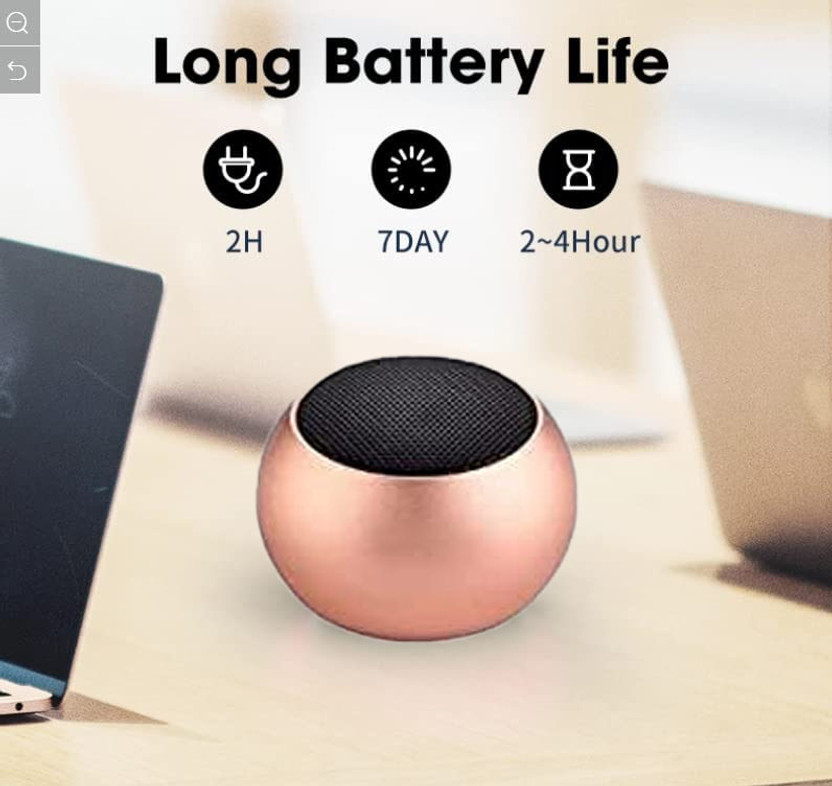 G2L DOWN PRICE Super Ultra Mini Boost 3 Watt Wireless Bluetooth Portable Speaker 10 W Bluetooth Speaker(ROSE GOLD, Stereo Channel)