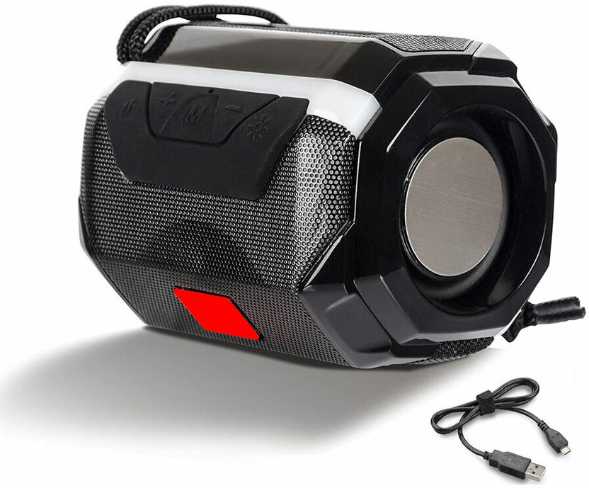 Techobucks GOOD PRICE A005 Heavy bass/Splash Proof/Extra Double woofer 3D Sound Travelling 10 W Bluetooth Speaker(Black, Stereo Channel)