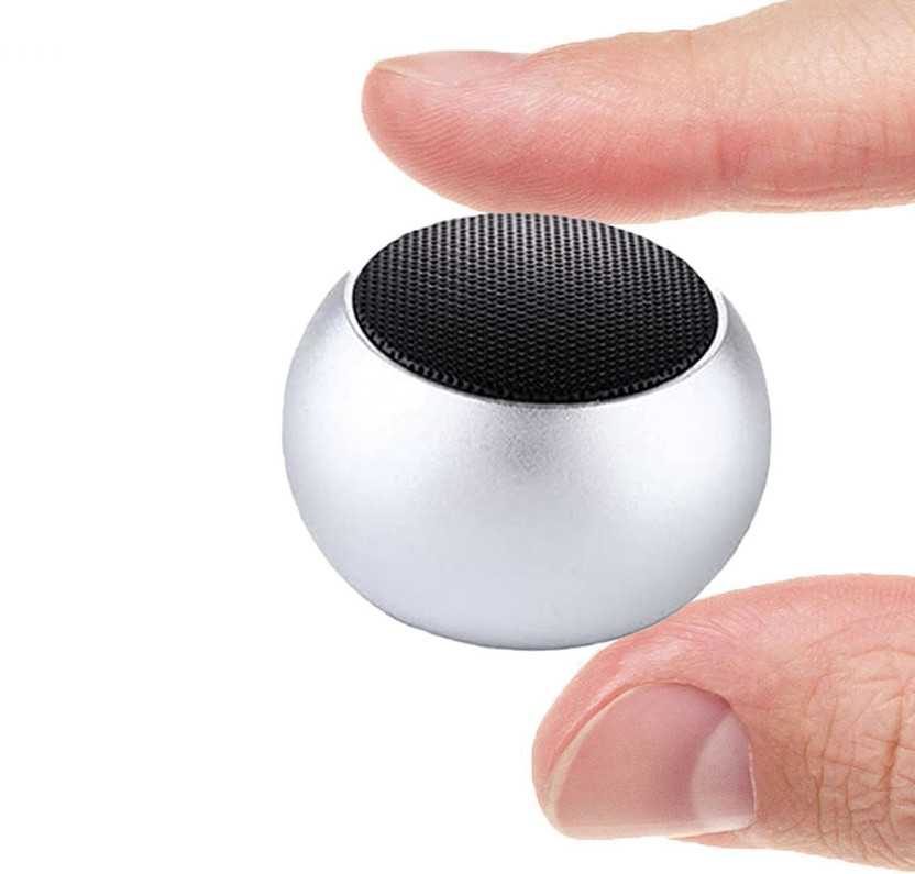RENTOOR Top Price Mini Boost 3 Harmonic Distortion Ultra Bass Sound Portable Wireless 10 W Bluetooth Speaker(Silver, Stereo Channel)