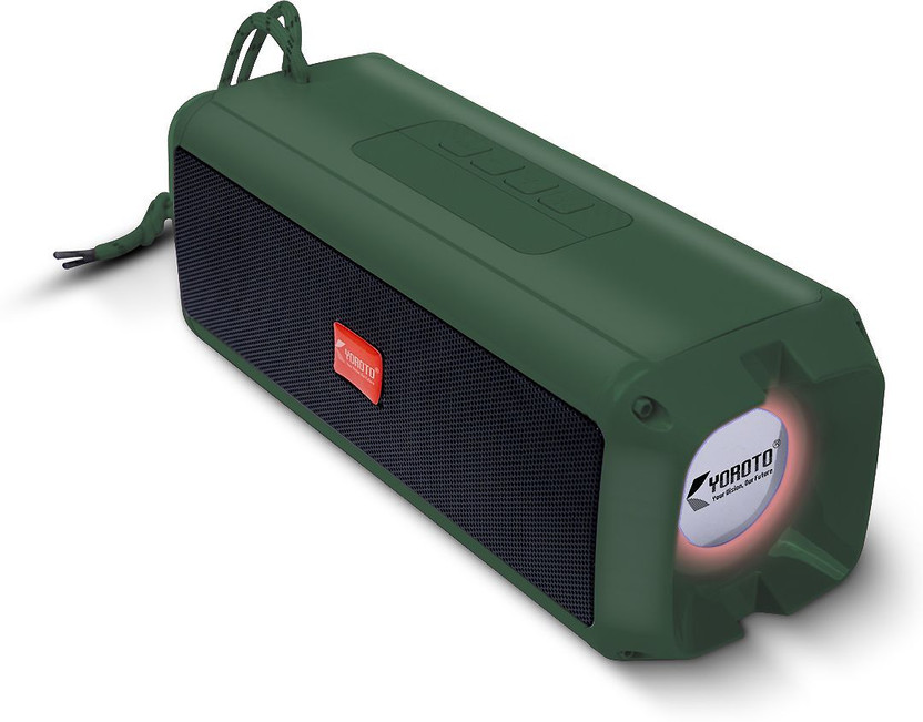 YOROTO YO-412BTL Wireless Speaker With RGB Light, Superior Sound and Thunder Bass 20 W Bluetooth Speaker(Green, 2.0 Channel)