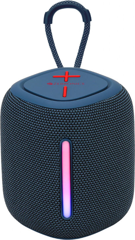 ZEBRONICS Sonic Pod 22 (PSPK 37), BTv5.3 | TWS | USB | mSD, Upto 15 Hours Playback 8 W Bluetooth Speaker(Blue, Mono Channel)