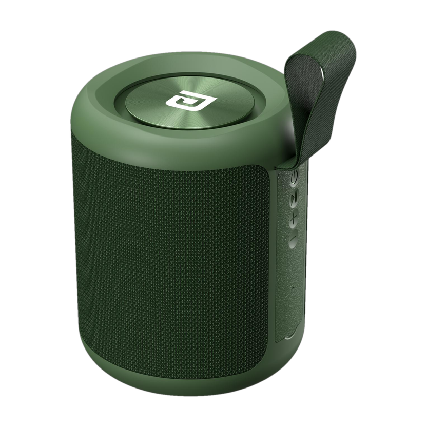 Portronics SoundDrum P Wireless with 6-7 hrs Playback Time, Handsfree Calling 20 W Bluetooth Speaker Green, Stereo Channel