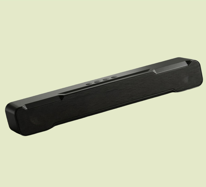 GOOD FUN M51-PORTABLE HOME TV SOUNDBAR-Dynamic Thunder Sound 2400mAh Battery-Black89 10 W Bluetooth Speaker(Black, Stereo Channel)