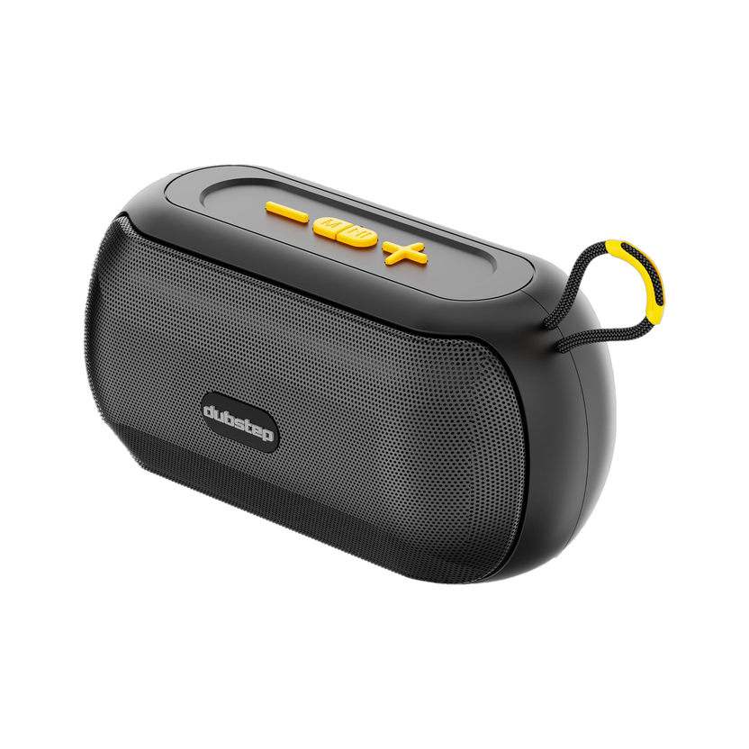 Dubstep Pop 1400 With 14W Output, 16 Hrs Playtime, 52mm Drivers, TWS Pairing Wireless 14 W Bluetooth Speaker(Black, Stereo Channel)