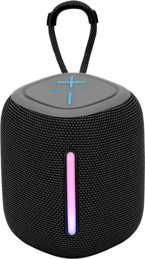 ZEBRONICS Sonic Pod 22 (PSPK 37), BTv5.3 | TWS | USB | mSD, Upto 15 Hours Playback 8 W Bluetooth Speaker(Grey, Mono Channel)