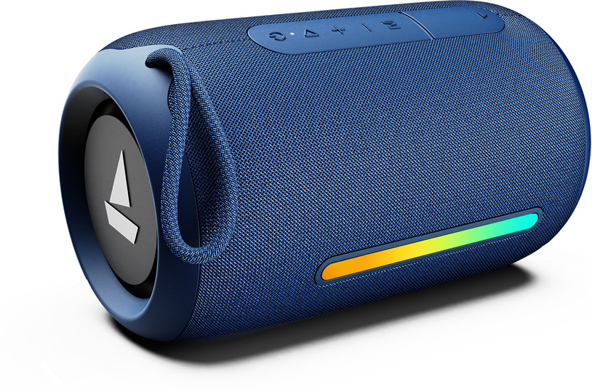 boAt Stone 350 Pro/358 Pro, Music Streaming on JioSaavn,12 HRS Playback, IPX5 14 W Bluetooth Speaker(Vibing Blue, Mono Channel)