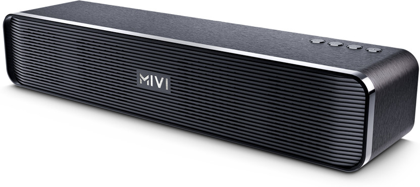Mivi Fort H30 With Full Range HD Sound, 6Hrs Playback, Voice Assistant 30 W Bluetooth Speaker(Black, 2.0 Channel)
