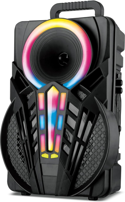 TRONICA TRONICA TRONICA Sargam PRO Karaoke Speaker with Wireless Mic, RGB Lights & TWS 50 W Bluetooth Party Speaker(Black, Mono Channel) - Flipkart Deal