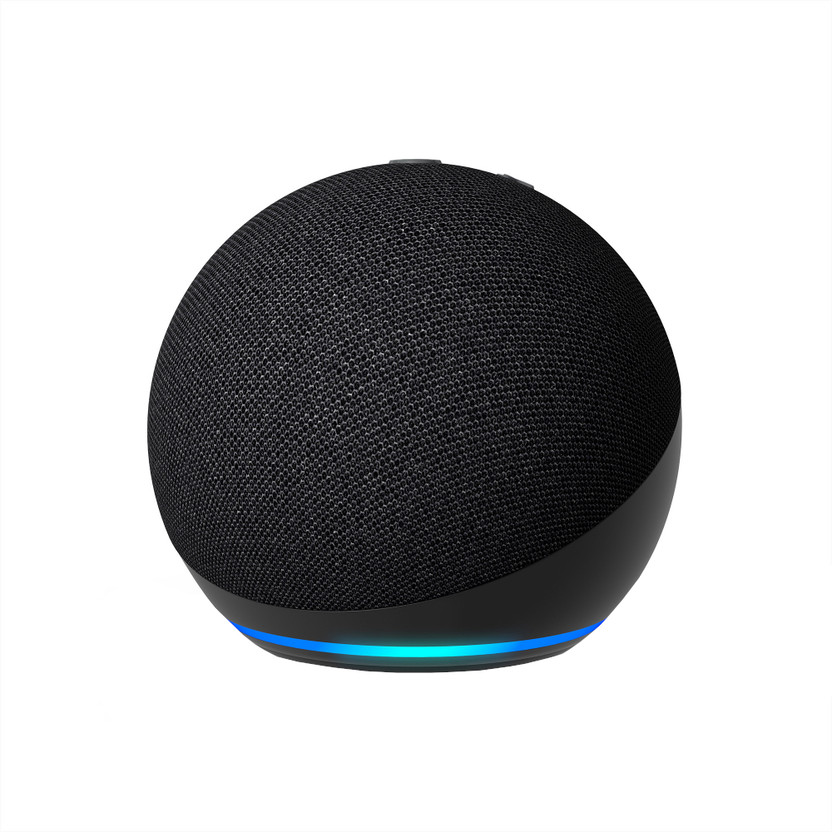 Alexa Echo Dot (5th Gen)| Bluetooth with Alexa Assistant Smart Speaker(Black)