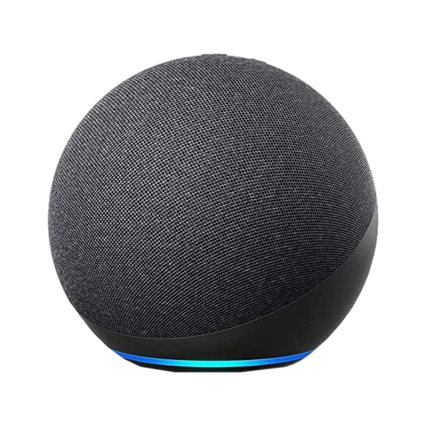 Alexa Echo (4th Gen)| Premium sound powered by Dolby and Alexa with Alexa Assistant Smart Speaker(Black)