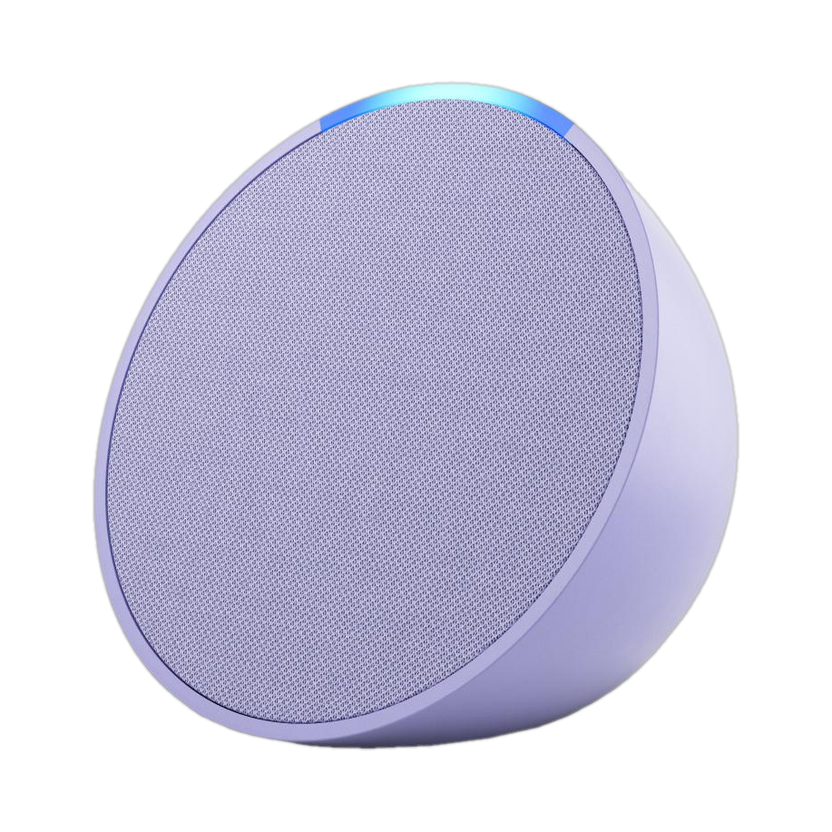 Alexa Echo Pop| Bluetooth with Alexa Assistant Smart Speaker(Purple)