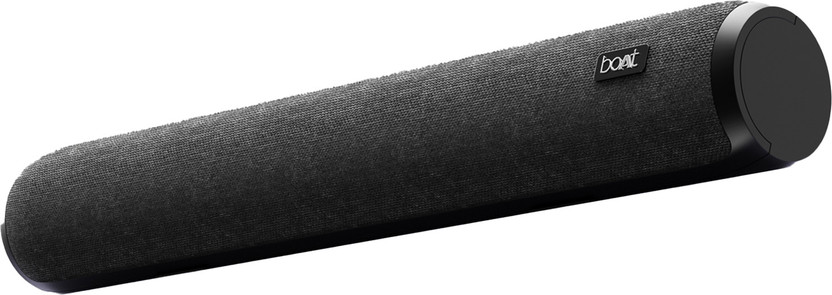 boAt Aavante Bar 600 w/ Dual Passive Radiators, 7HRS Playback & Portable Design 25 W Bluetooth Soundbar(Jade Black, 2.0 Channel)