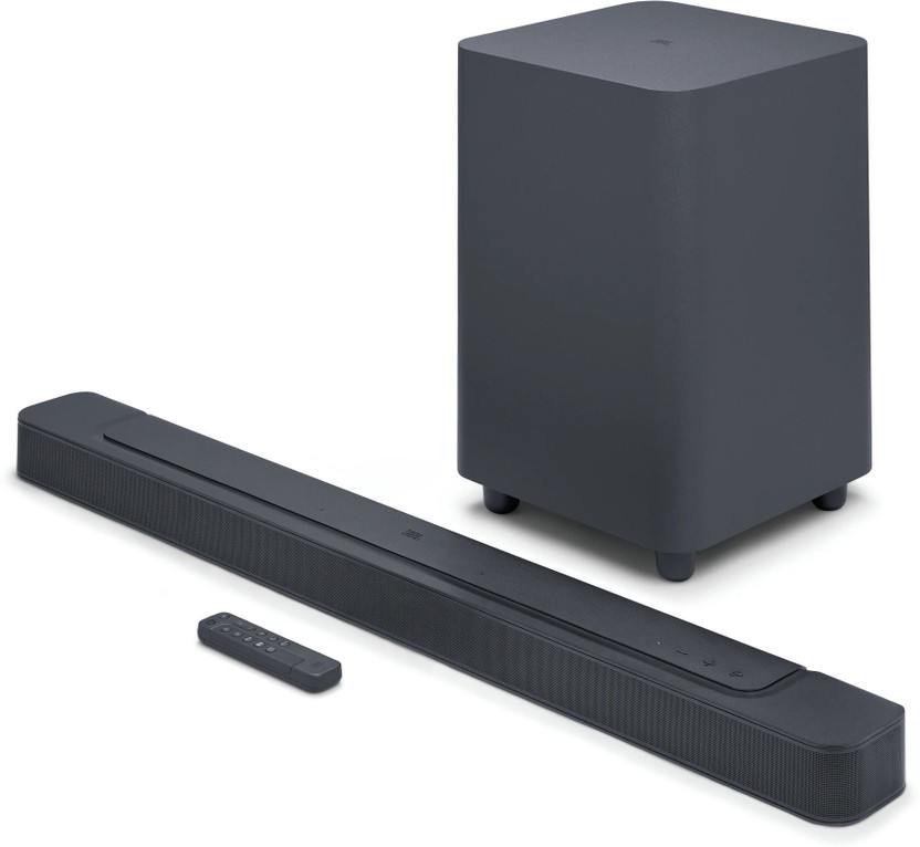 JBL Bar 500 Pro, Dolby Atmos, Wireless 3D Surround, Multibeam, One App 590 W Bluetooth Soundbar(Black, 5.1 Channel)