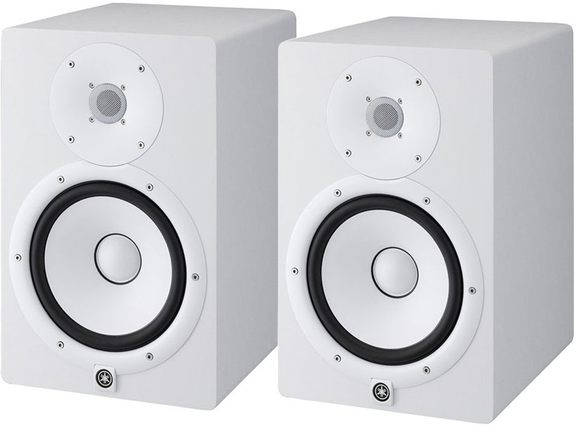 YAMAHA HS8 White Pair Powered 120 W Studio Monitor(White, 2.0 Channel)