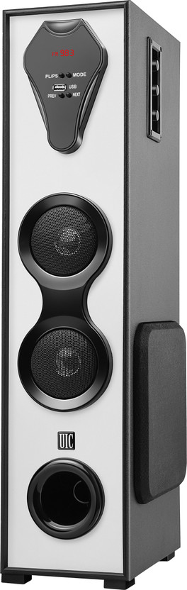 UIC TWR-5111 70w 80 W Bluetooth Tower Speaker(Black, White, 2.0 Channel)