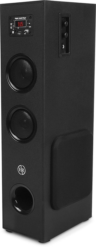 HR CREATIVE HR-1010BT 90 W Bluetooth Tower Speaker(Black, Mono Channel)