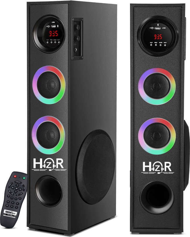 RZG Multimedia Dj Box Music System Home theatre 120 W Bluetooth Home Theatre(Black, Stereo Channel)