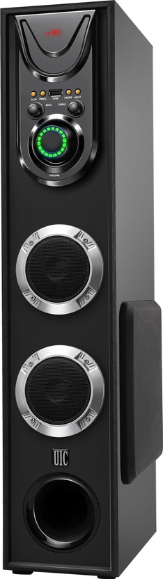 UIC 5103 80 W Bluetooth Tower Speaker(Black, 2.0 Channel)