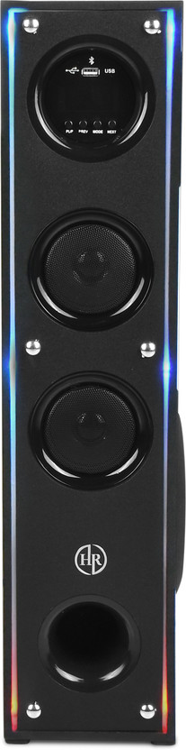 HR CREATIVE PUNCH 120 W Bluetooth Tower Speaker(Black, Stereo Channel)
