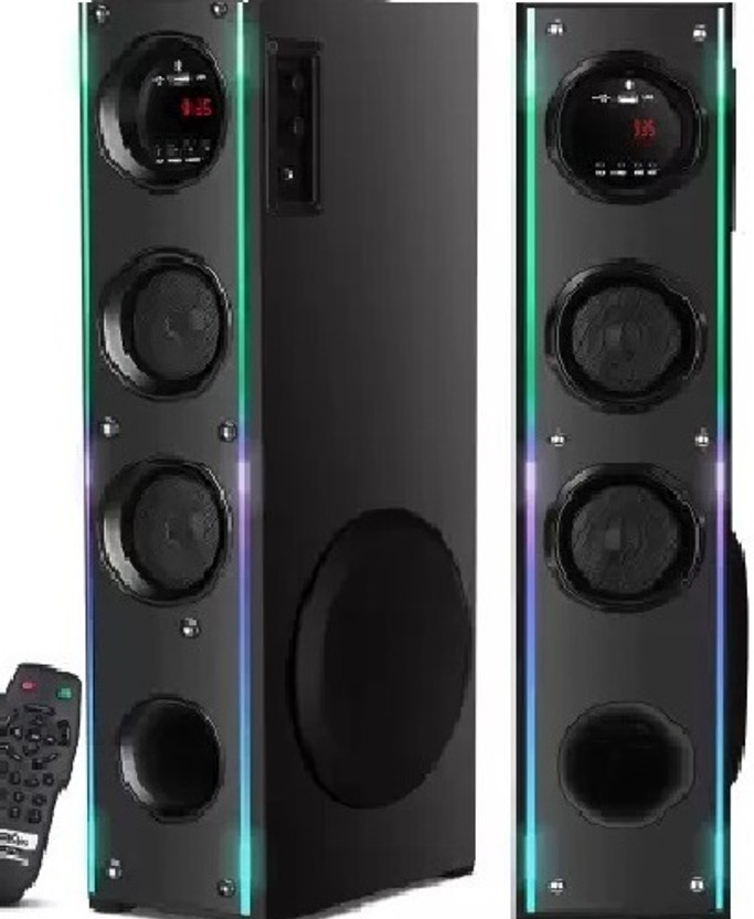 QuillQuarry tytr547 990 W Bluetooth Tower Speaker(Black, 4.2 Channel)