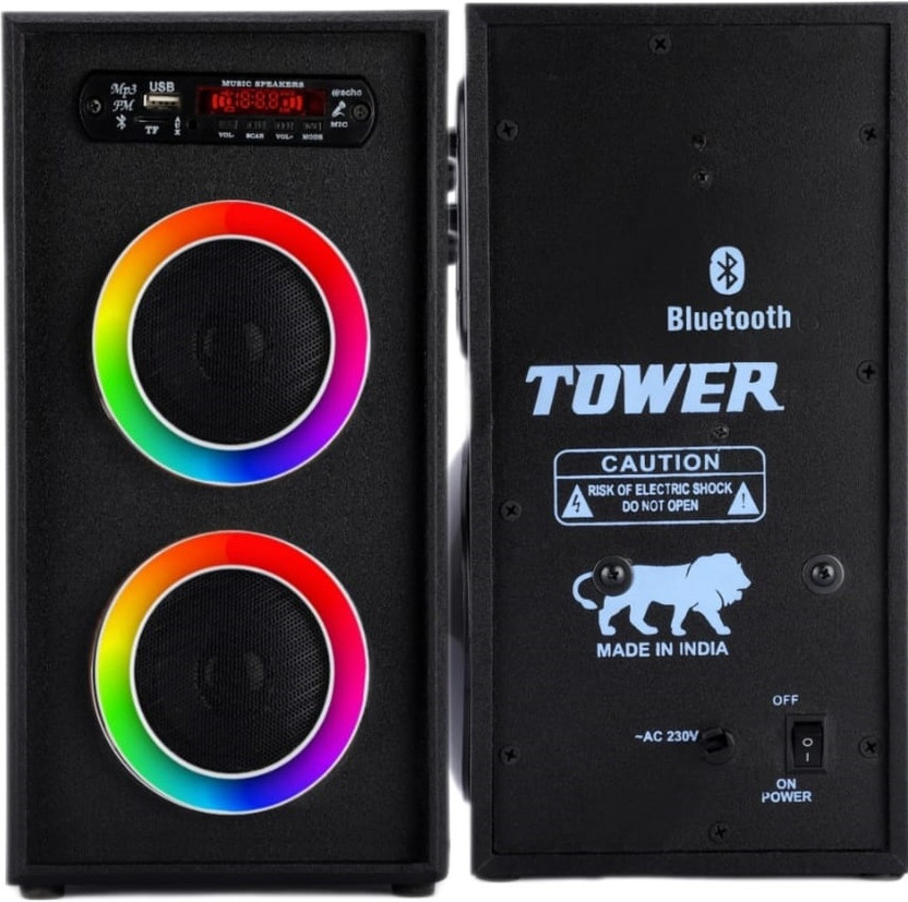 ultiads ultiads 43DC Wireless Bluetooth Speaker With USB /FM 40 W Bluetooth Tower Speaker(Black, 3 Channel) - Flipkart Deal