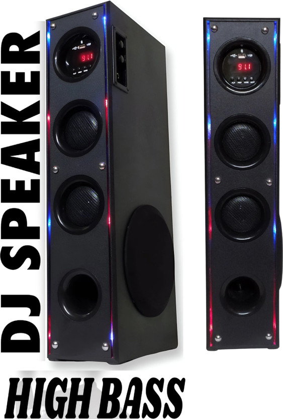 RZG Bt Music System Home theater 120 W Bluetooth Tower Speaker(Black, 3 Channel)