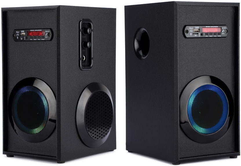 RZG D-608 Dj Multimedia Wireless Speaker Music System Home Theater 90 W Bluetooth Party Speaker(Black, Stereo Channel)