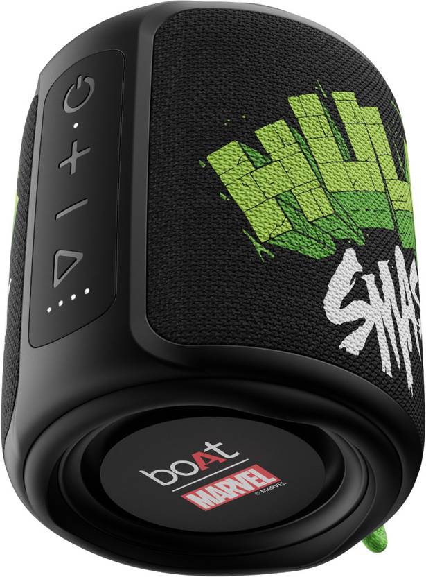 boAt Stone 350 Hulk Edition 10 W Bluetooth Speaker Green Fury, Mono Channel