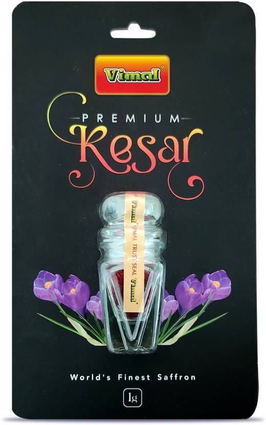 VIMAL Premium Kesar Original & Pure Saffron for TilakBiryaniImproved